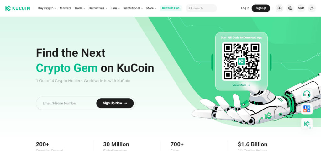 KuCoin Crypto Futures Exchanges