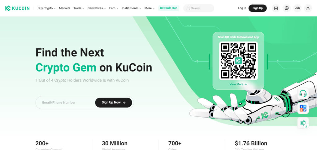 KuCoin Crypto Staking Platform