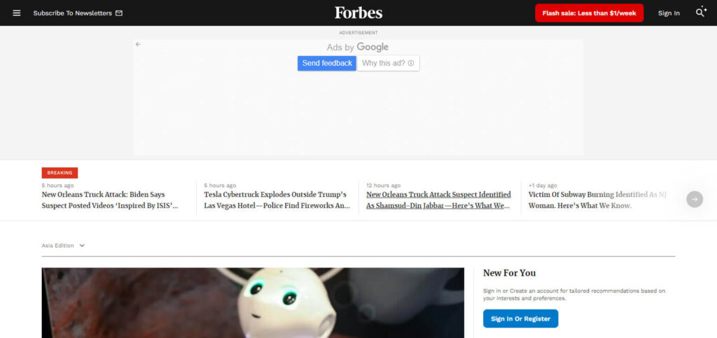 Forbes Crypto News Websites