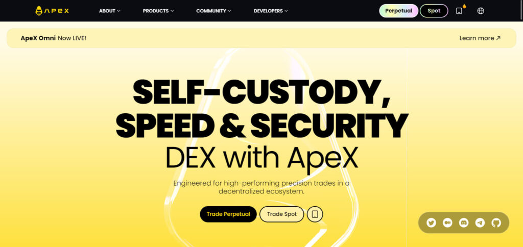 Apex Non KYC Crypto Exchange