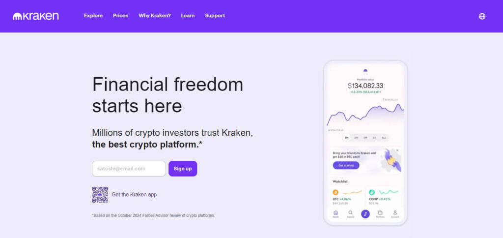 Kraken Best Crypto Exchange USA