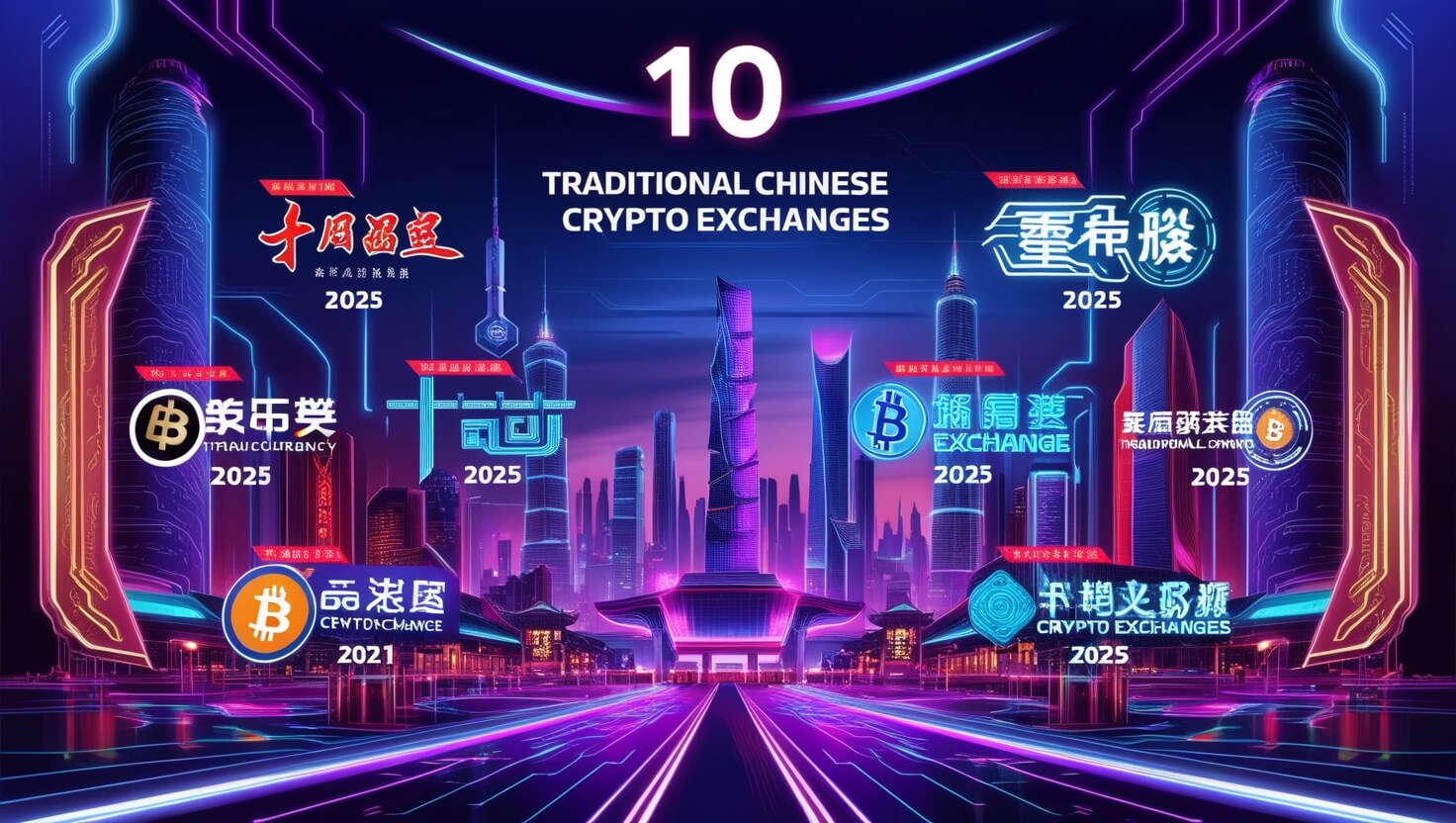 10 Traditional Chinese Crypto Exchanges In 2025