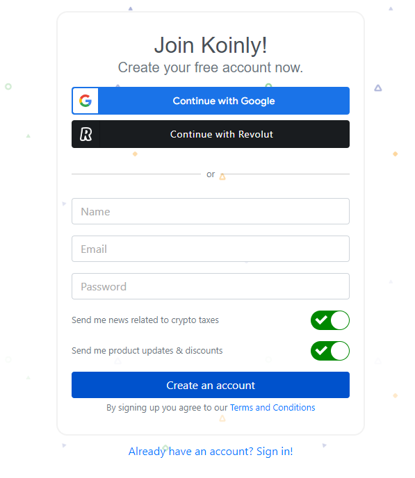 How to Get Started on Koinly?