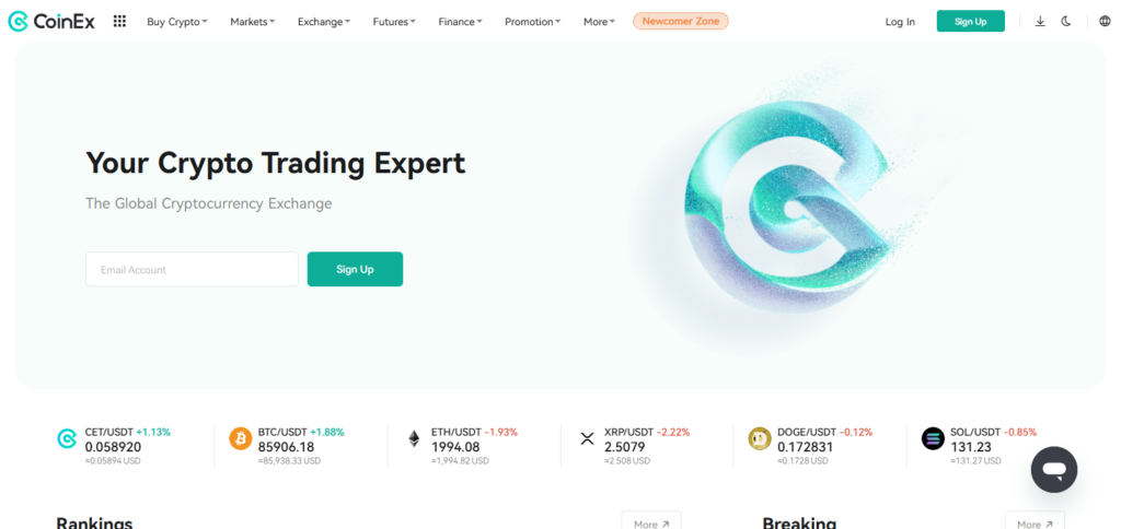 10 Best Bingx Exchange Alternatives Exchanges 9 CoinEx Best Bingx Exchange Alternatives Exchanges