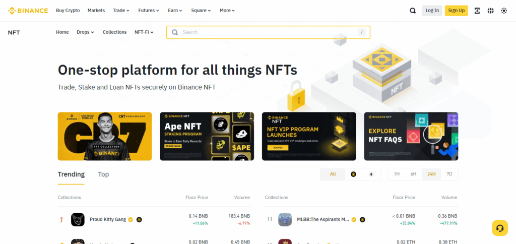 Binance NFT Marketplace