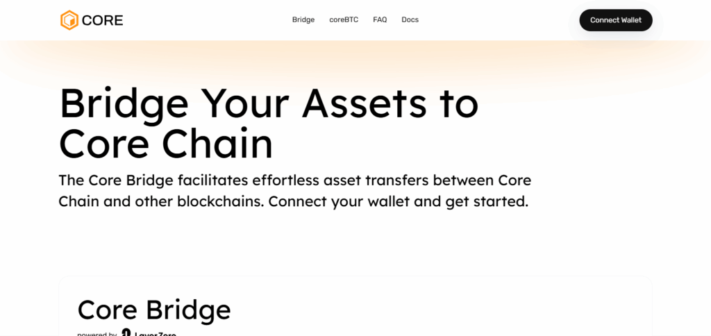 How to Bridge Tokens to Avalanche: Step-by-Step Guide 4 Open the Core Bridge