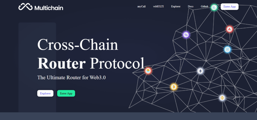 Go to the Official Multichain Website 