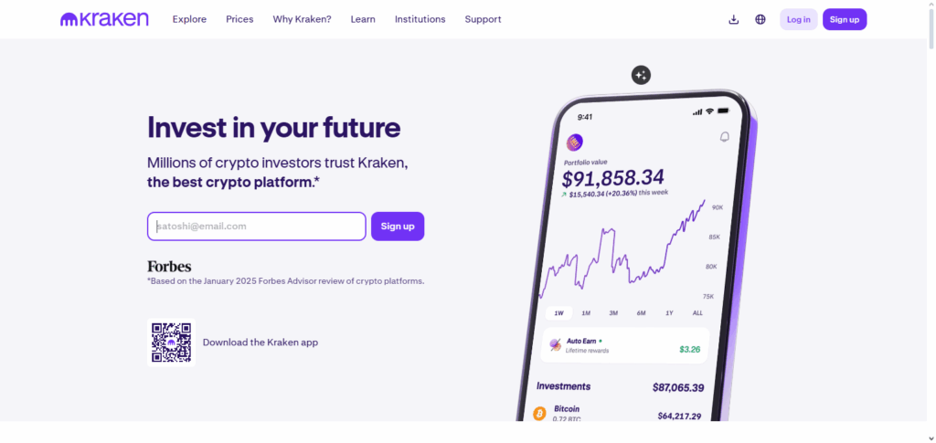 10 Best Crypto Staking Platforms With Flexible Terms in 2025 3 Kraken