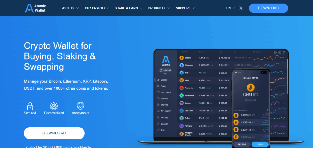 10 Best Crypto Staking Platforms With Flexible Terms in 2025 11 Atomic Wallet