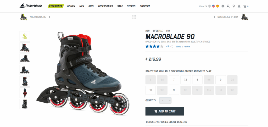 Rollerblade Macroblade 90