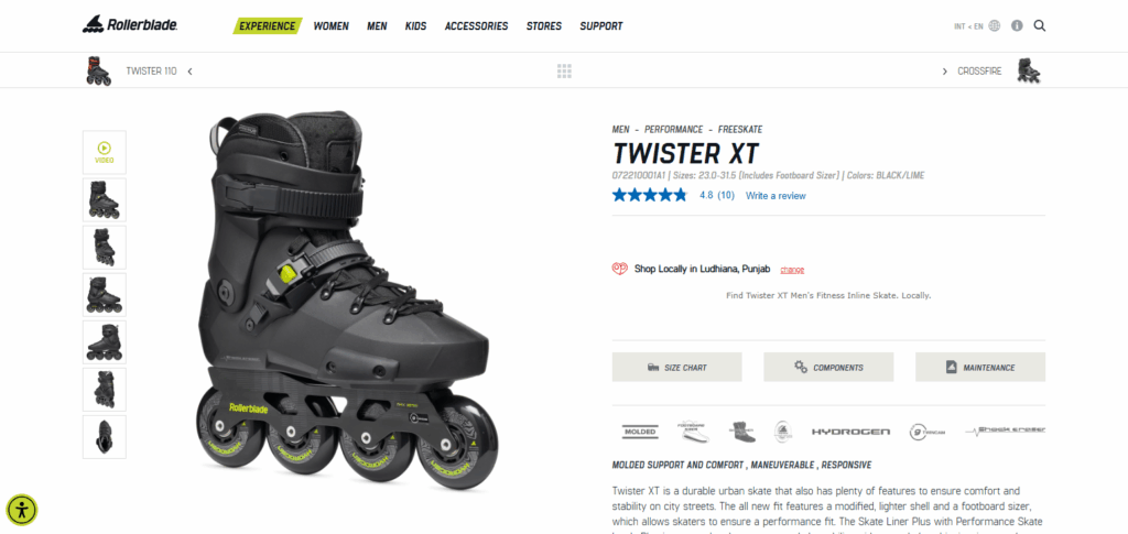 Rollerblade Twister XT
