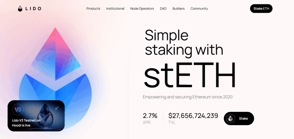 Most Profitable Crypto Staking Today 5 Lido