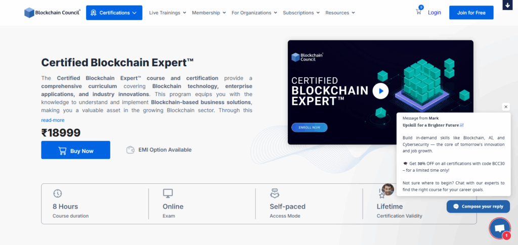 7 Best Blockchain Courses Online for 2025 5 Certified Blockchain Expert (Blockchain Council)