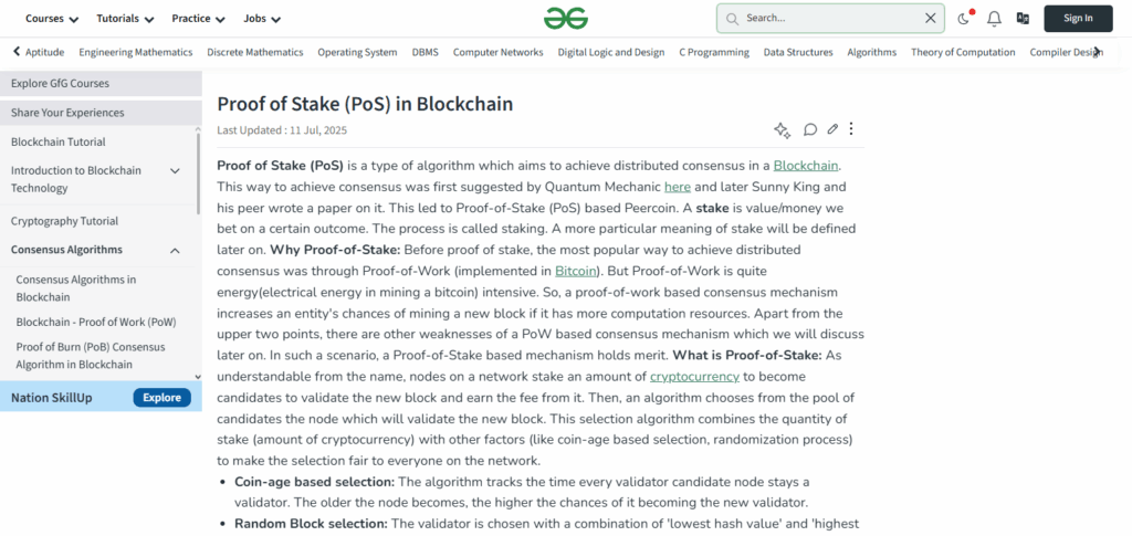 10 Understanding Blockchain Consensus Mechanisms Explained 5 Proof of Stake (PoS)