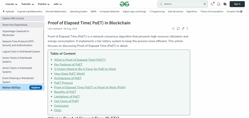 10 Understanding Blockchain Consensus Mechanisms Explained 7 Proof of Elapsed Time (PoET)