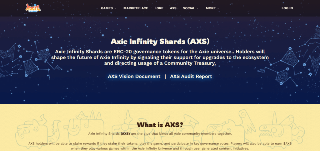 9 Blockchain Gaming Tokens To Watch Explained 2 Axie Infinity (AXS)