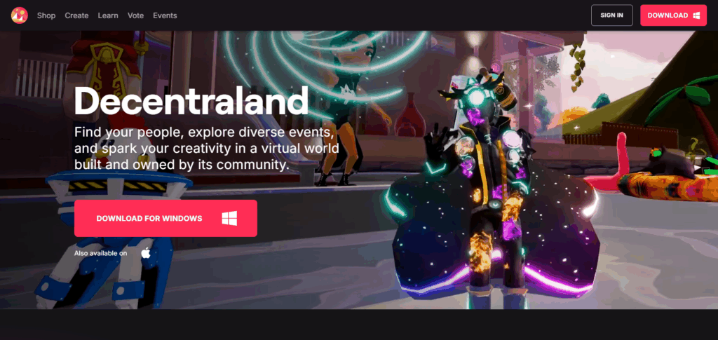 9 Blockchain Gaming Tokens To Watch Explained 4 Decentraland (MANA)