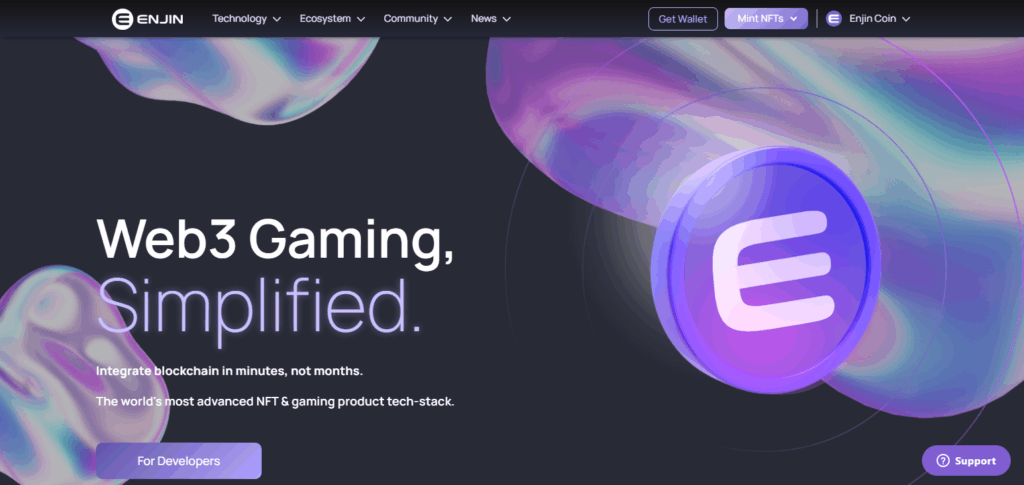 9 Blockchain Gaming Tokens To Watch Explained 6 Enjin Coin (ENJ)