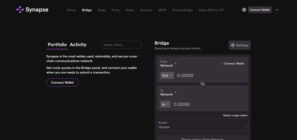 10 Best Bridging Solutions for NEAR Protocol With Minimal KYC 5 Synapse Protocol