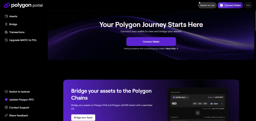 Step 1: Connecting Your Wallet