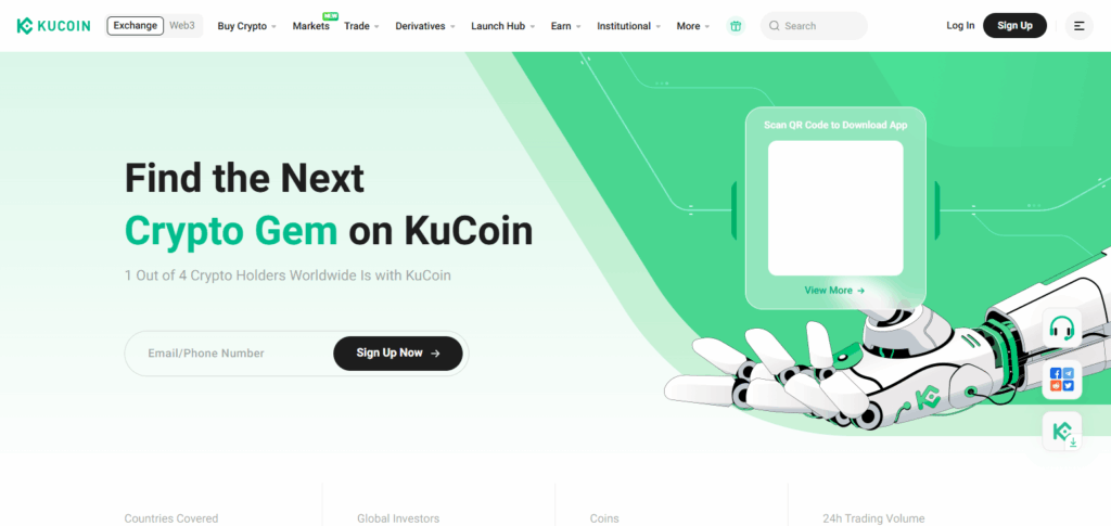 10 Best HTX Exchange Alternatives for Crypto Trading in 2025 5 KuCoin