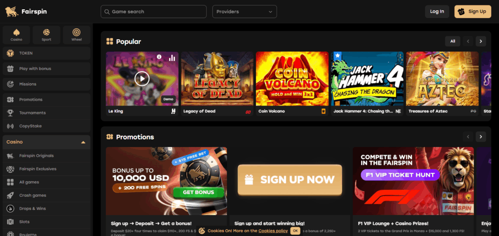 9 Best 1xBit Casino Alternatives for Crypto Gambling in 2025 8 Fairspin