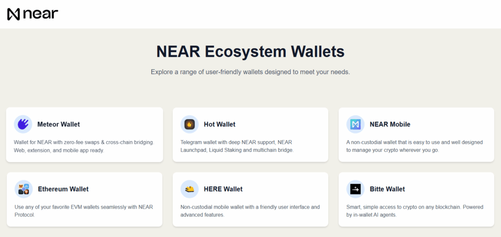 NEAR Wallet: