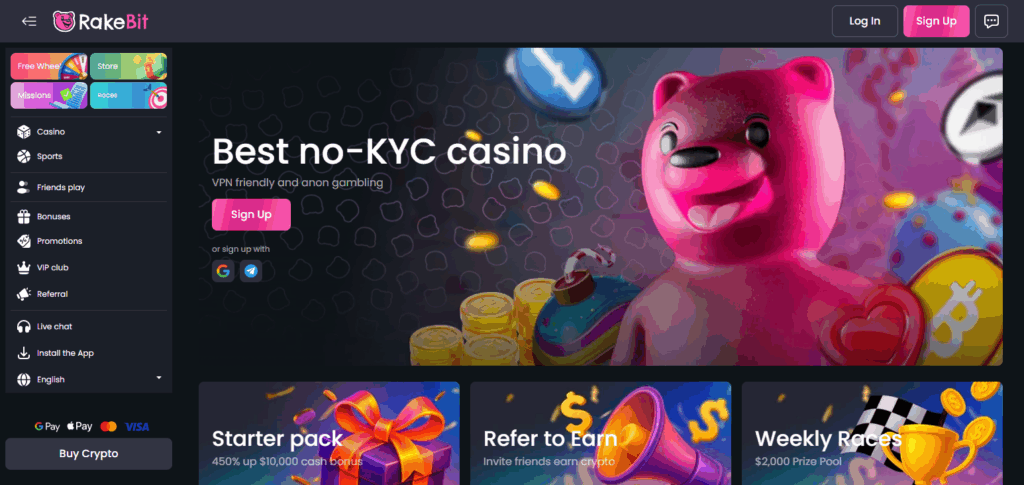10 Top Metawin Casino Alternatives for Crypto Gaming 9 RakeBit
