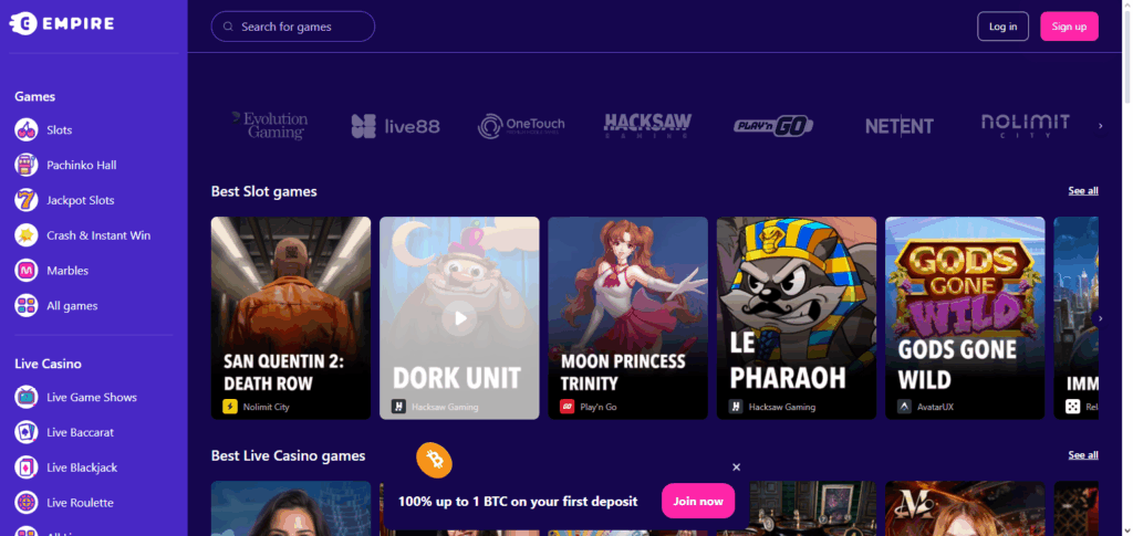 10 Top Metawin Casino Alternatives for Crypto Gaming 7 Empire.io