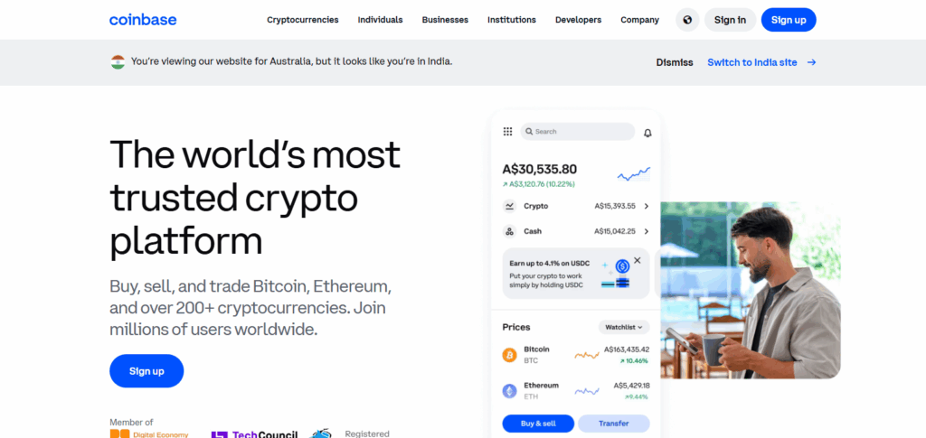 10 Best Crypto Trading Platforms Australia for 2025 8 Coinbase Australia