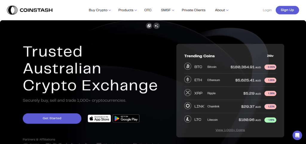 10 Best Crypto Trading Platforms Australia for 2025 6 Coinstash