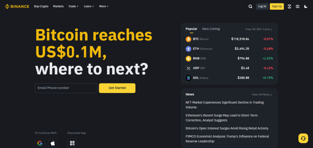 10 Best Crypto Trading Platforms Australia for 2025 4 Binance Australia