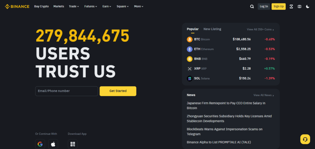 Step 1: Create & Verify Your Binance Account
