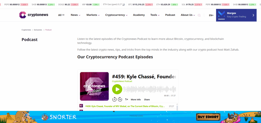 10 Best Crypto Podcasts for Beginners 10 Crypto News Podcast
