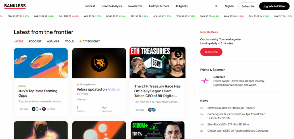 10 Best Crypto Podcasts for Beginners 5 Bankless