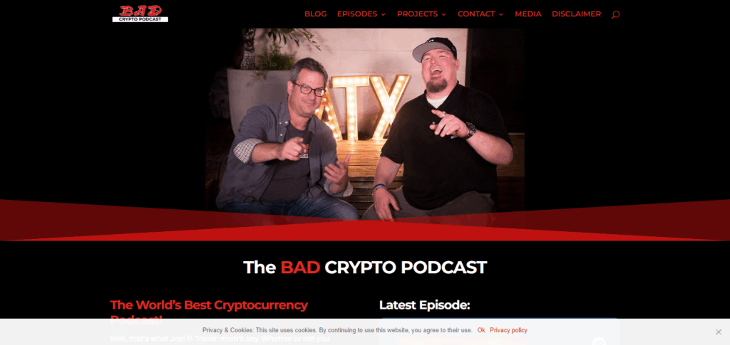 10 Best Crypto Podcasts for Beginners 3 The Bad Crypto Podcast