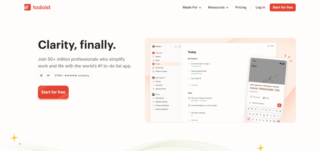 10 Best Home Organization Apps to Simplify Your Daily Life 13 Todoist