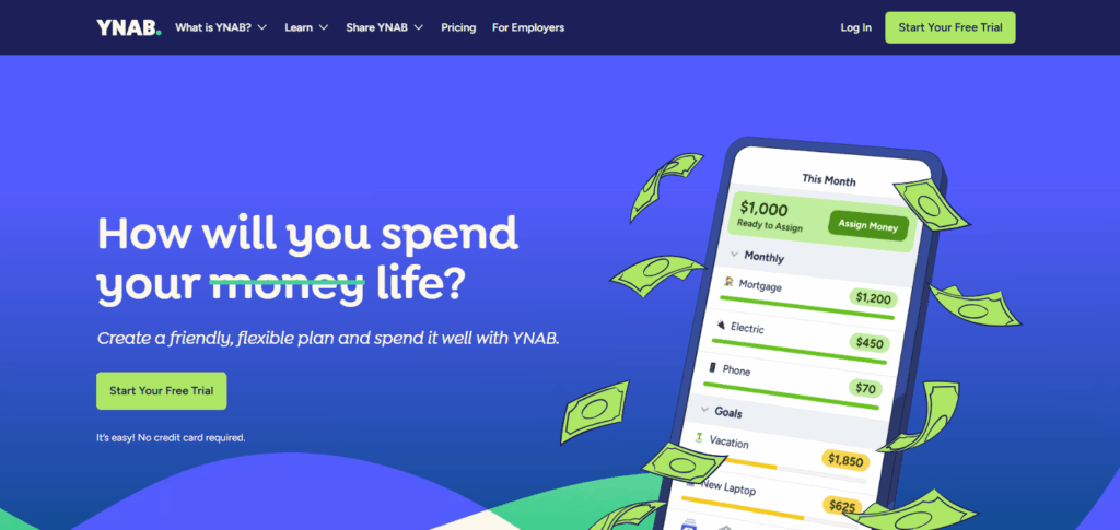 10 Best Home Organization Apps to Simplify Your Daily Life 12 YNAB (You Need A Budget)