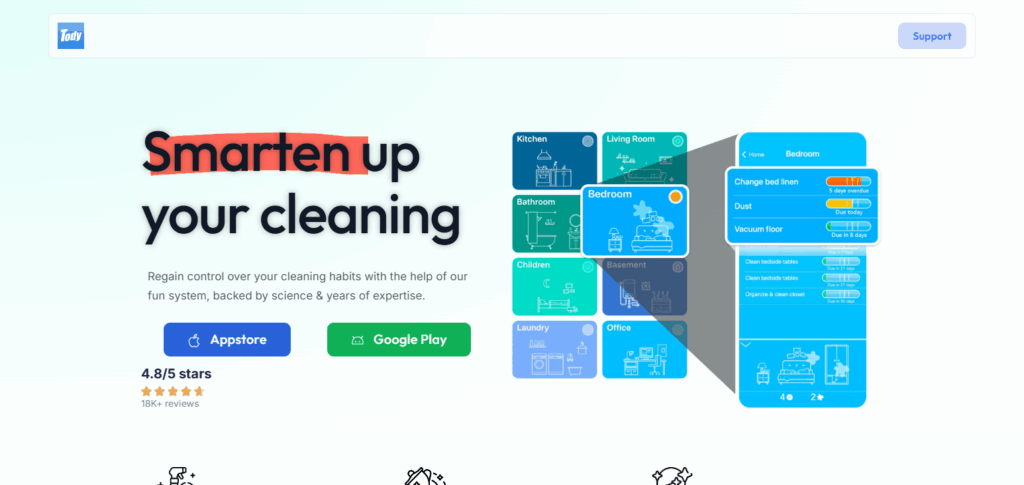 10 Best Home Organization Apps to Simplify Your Daily Life 2 Tody