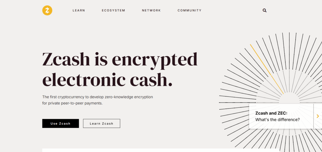 7 Top Privacy-Focused Blockchains Protecting Your Digital Transactions 3 Zcash (ZEC)