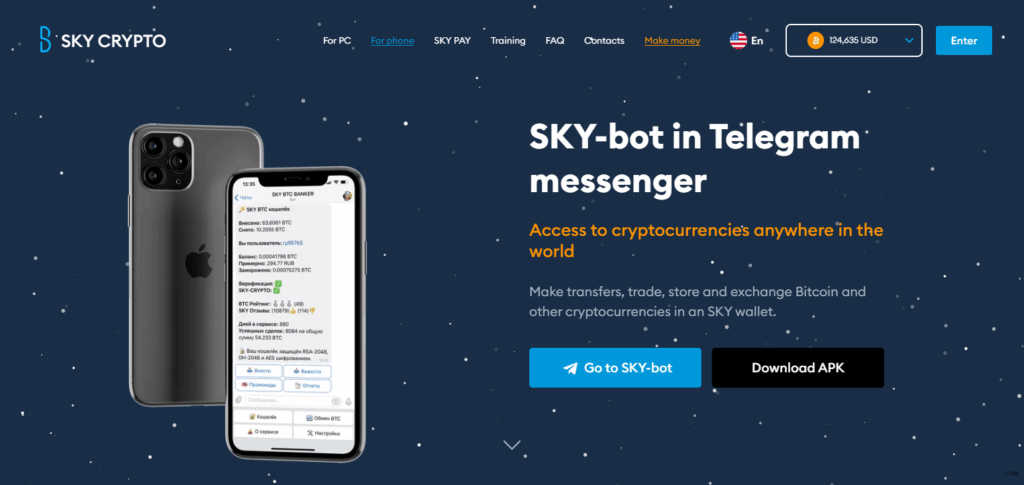 9 Best in Crypto Wallet That Works Inside WhatsApp or Telegram 8 SKY BTC BANKER