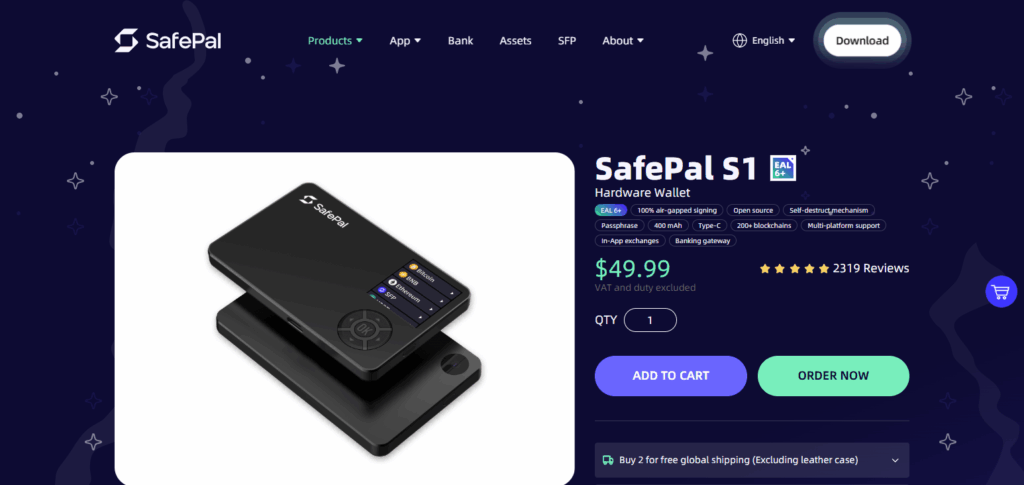 10 Best in Crypto Wallet You Can Gift Like Cash: Preloaded, Encrypted, and Untraceable 6 SafePal S1