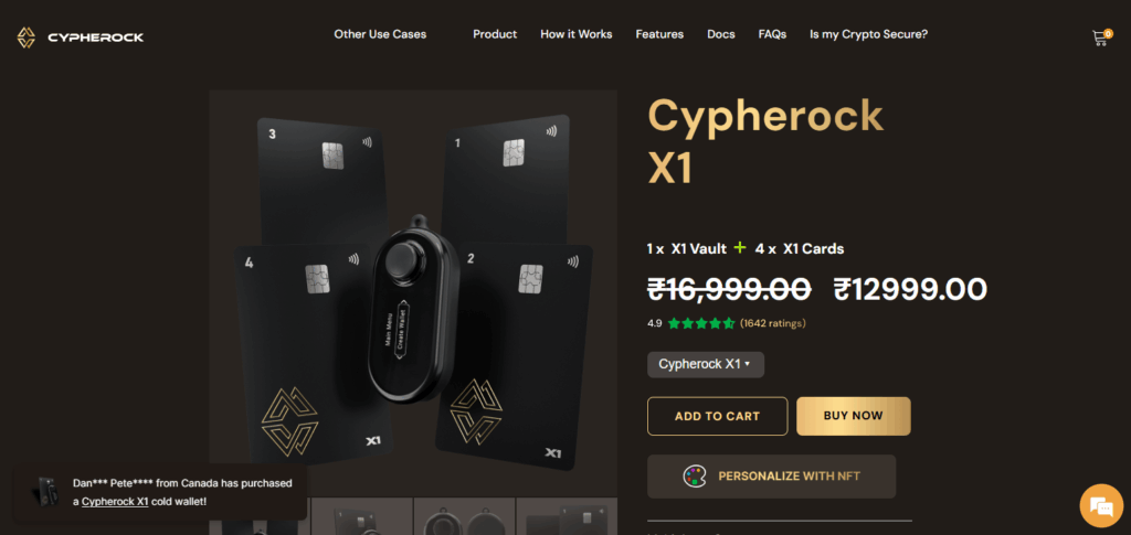 10 Best in Crypto Wallet That Protects You From Yourself: Panic Button, Freeze Mode, and Delay Send 3 Cypherock X1