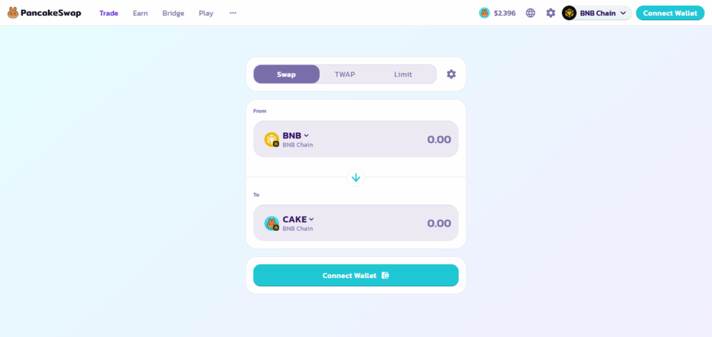 Stake BEP-20 ETH on PancakeSwap