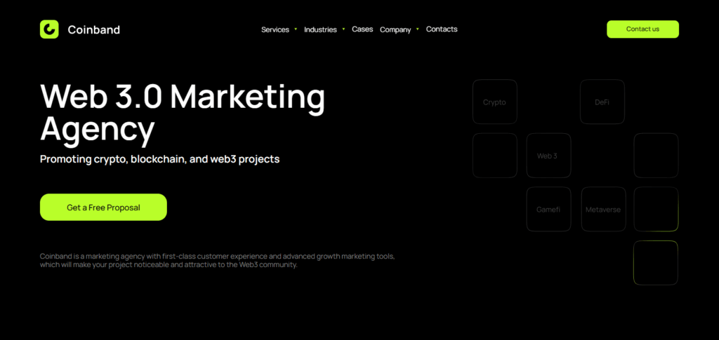 10 Top Agencies for Crypto Wallet Promotion in 2025 6 Coinband