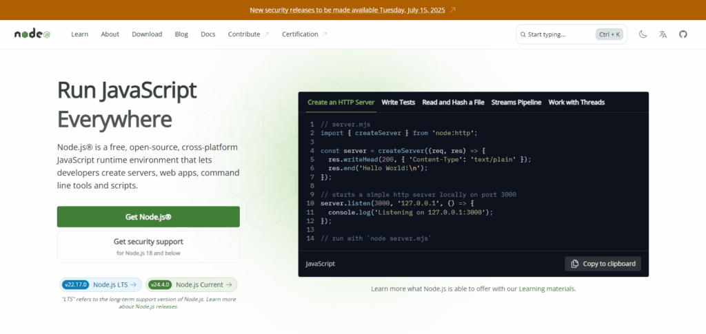Create Your Bot Environment