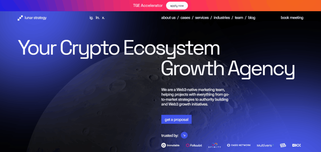 10 Top Web3 User Acquisition Marketing Companies in 2025 2 Lunar Strategy