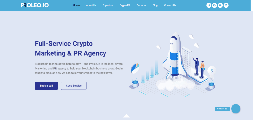 10 Top Crypto Marketing Firms in 2025 6 PROLEO