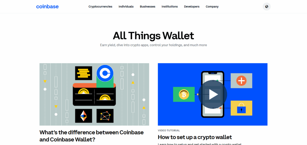 9 Best in Crypto Wallet You Can Open with Just a Phone Number (No Seed Phrase Needed) 7 Coinbase Wallet