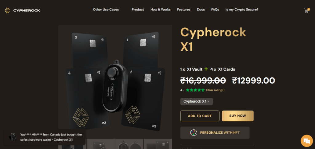 9 Best in Crypto Wallet You Can Open with Just a Phone Number (No Seed Phrase Needed) 4 Cypherock X1